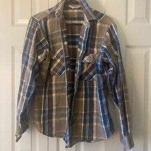 Multi color flannel shirt